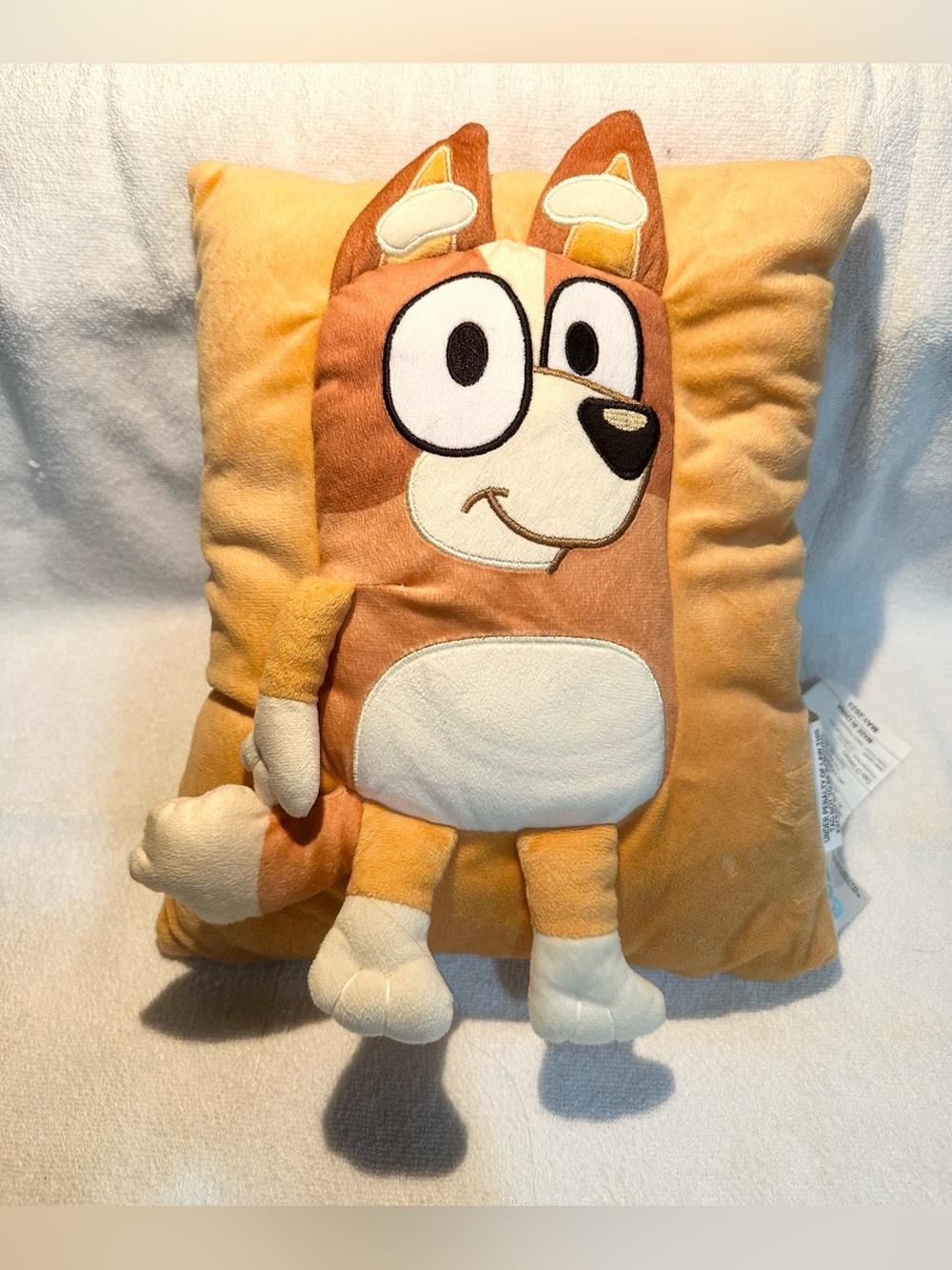 Bluey bingo 3d snuggle pillow
